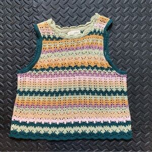 Universal Thread knitted muticolor sleeveless shirt
